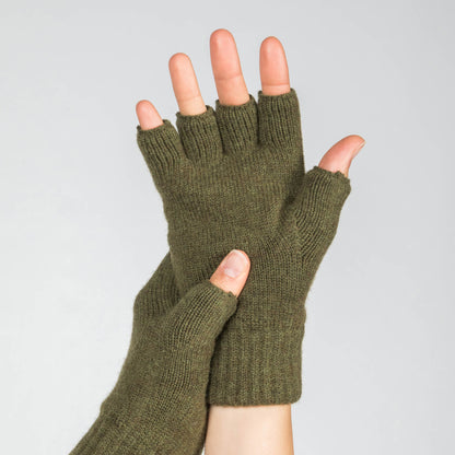 Halvfingerhandske, model Vide 