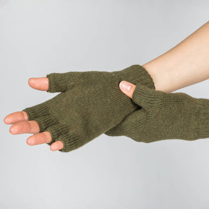 Halvfingerhandske, model Vide 