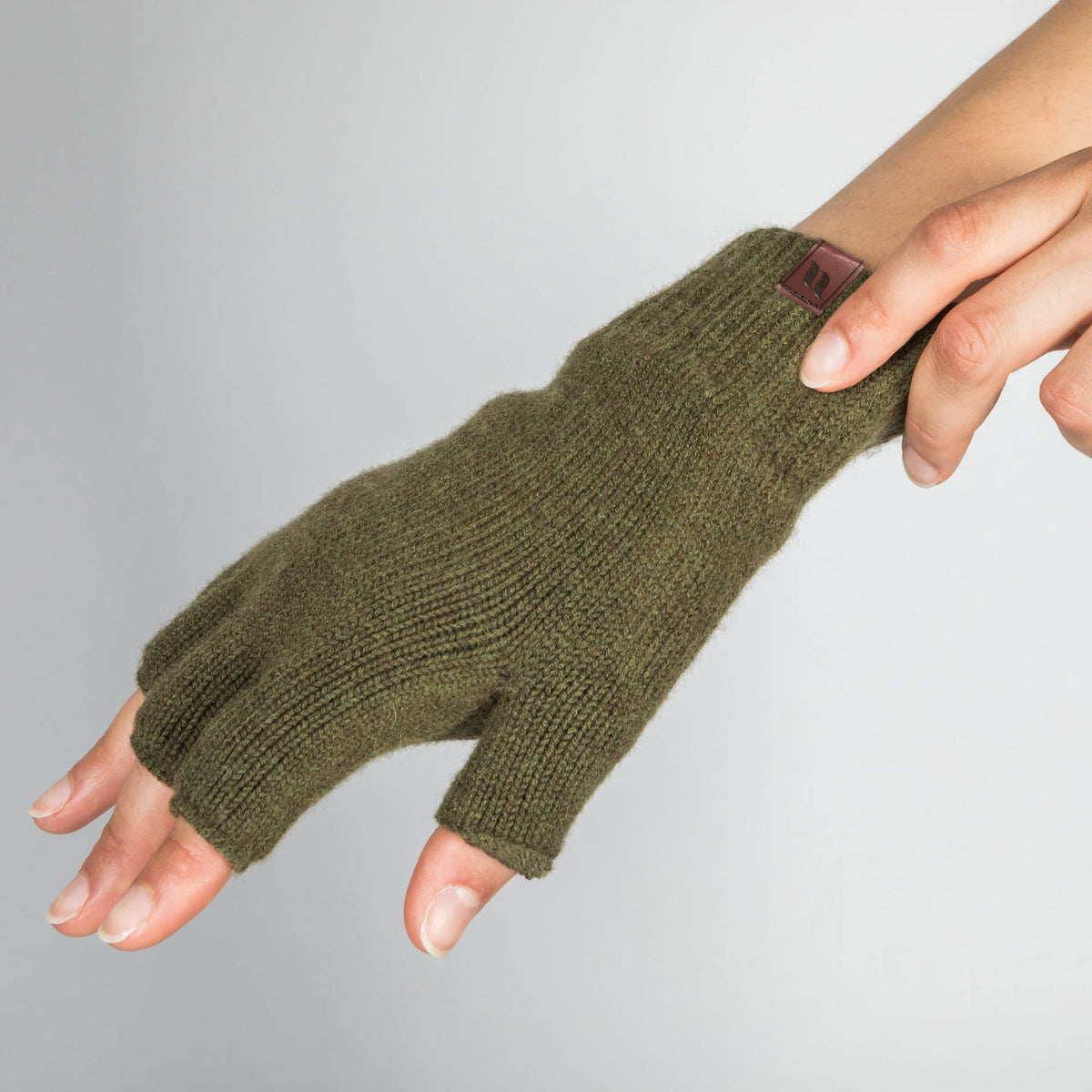 Halvfingerhandske, model Vide 