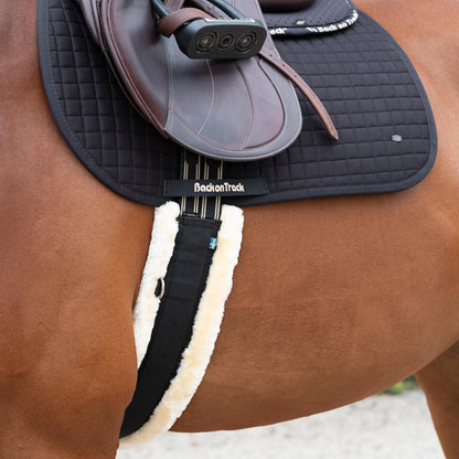 Sadelgjord med konstpäls style "Dalby"